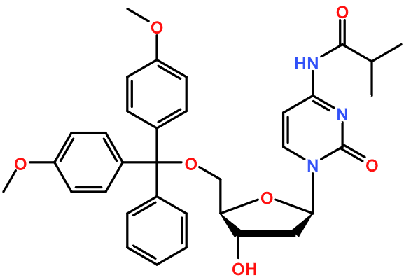 (图片) MC080611 5'-O-(Dimethoxytrityl)-N-isobutyryl-2'-deoxycytidine